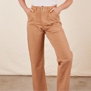 Big Bud Press Tan Straight Leg Pants
